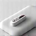 ブランドロゴが入った高級感のある製品パッケージのモックアップ。